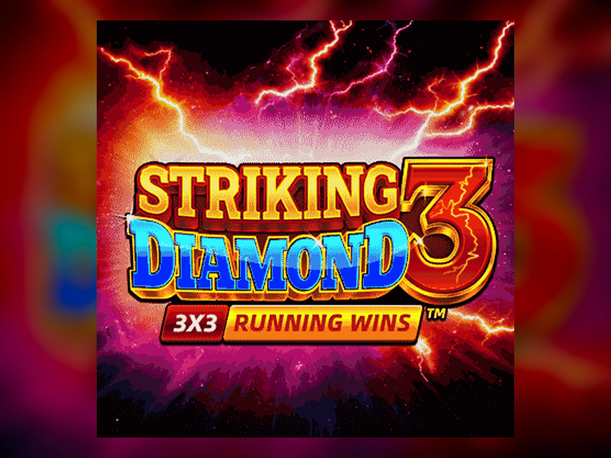 Striking Diamond 3: RUNNING WINS slot game artwork