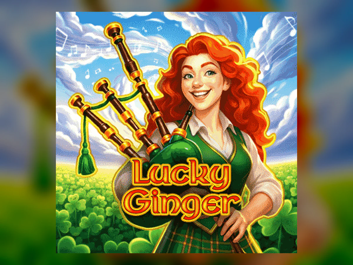 Lucky Ginger slot game artwork