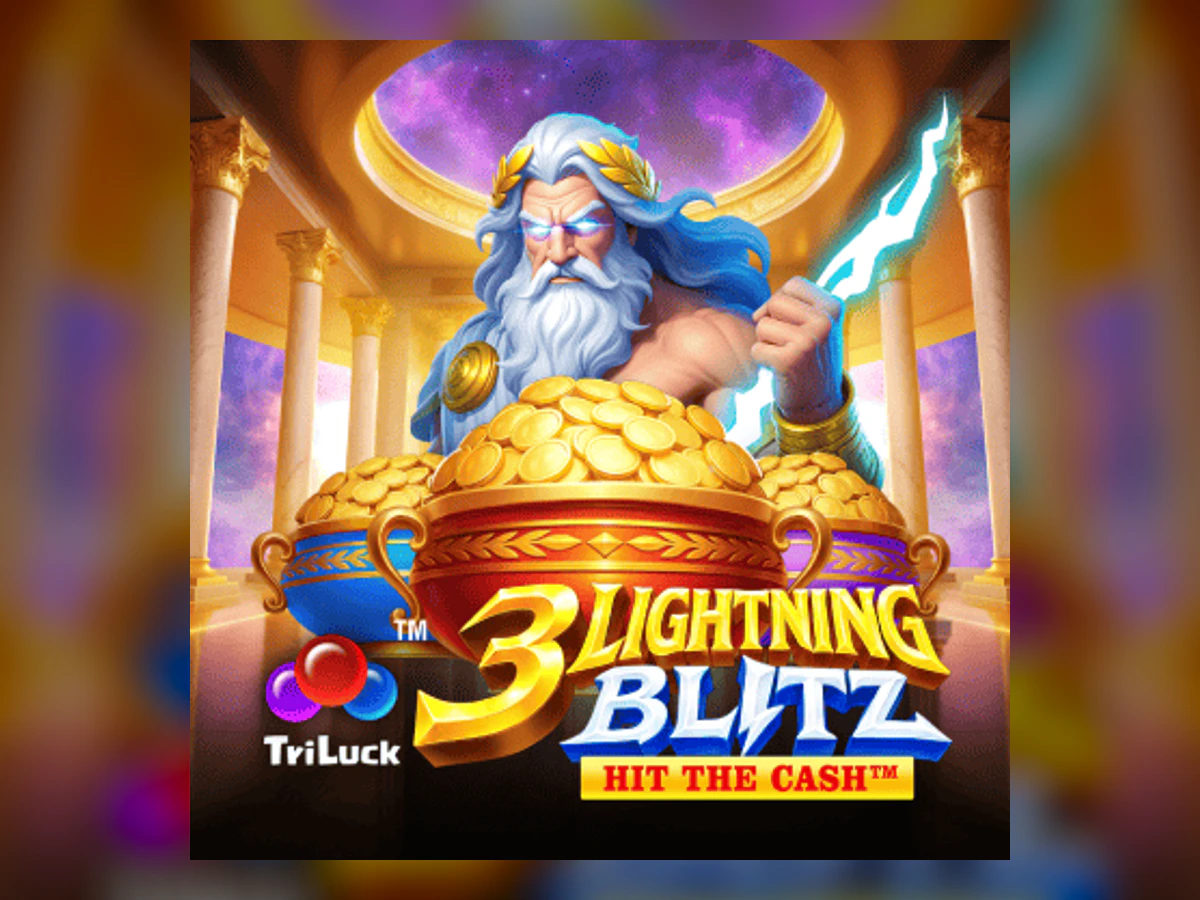 3 Lightning Blitz slot game artwork