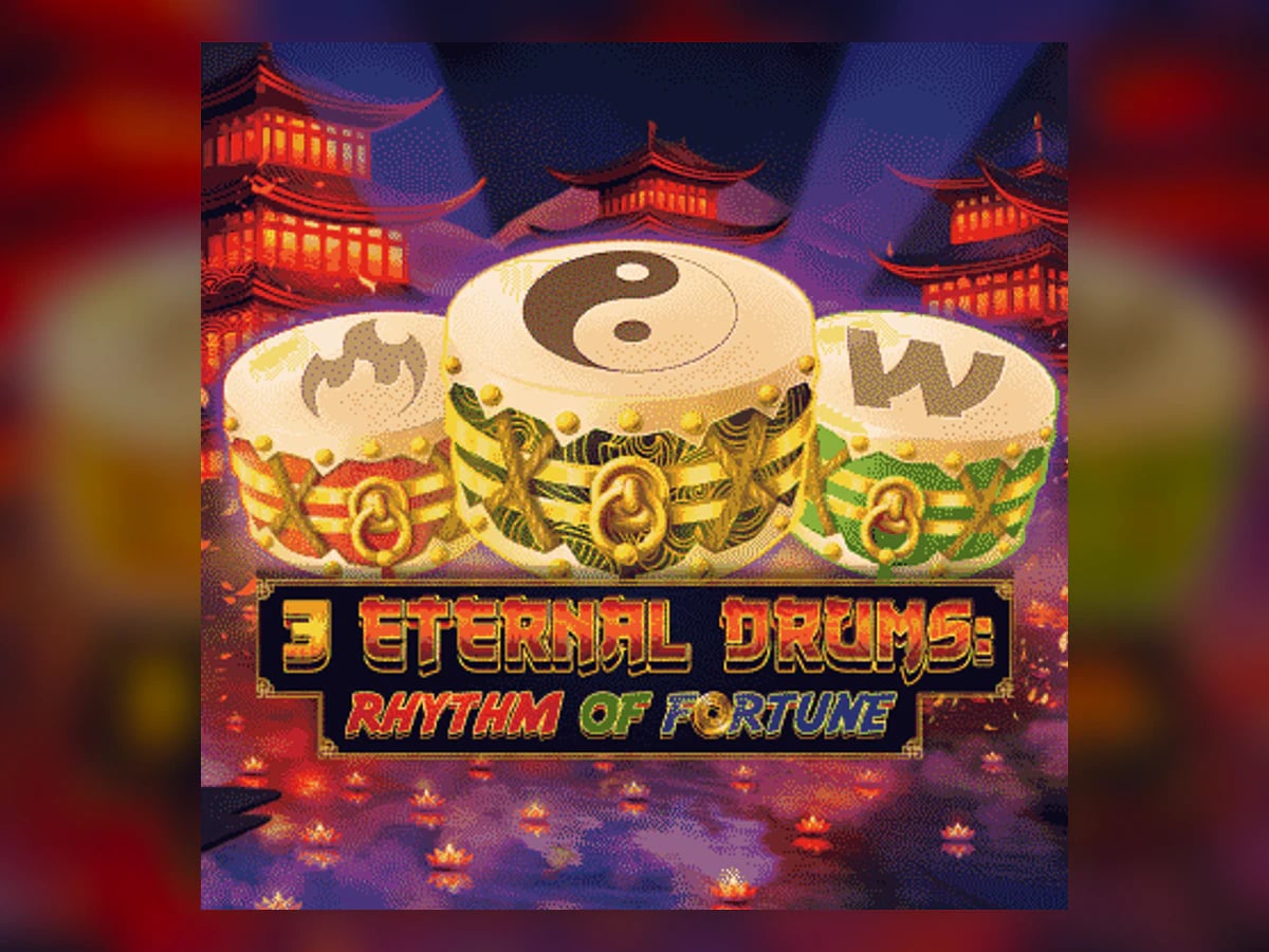 3 Eternal Drums: Rhythm of Fortune slot game artwork