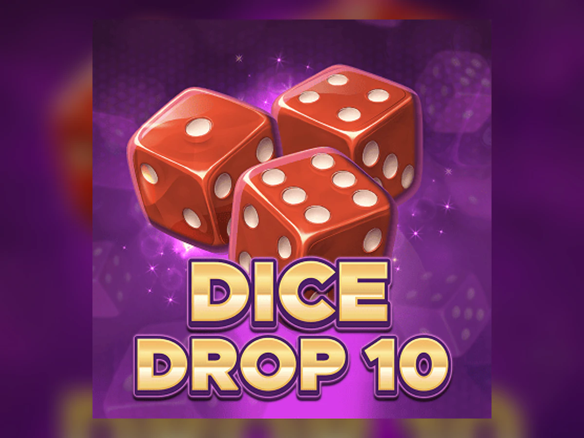 Dice Drop 10 slot game artwork