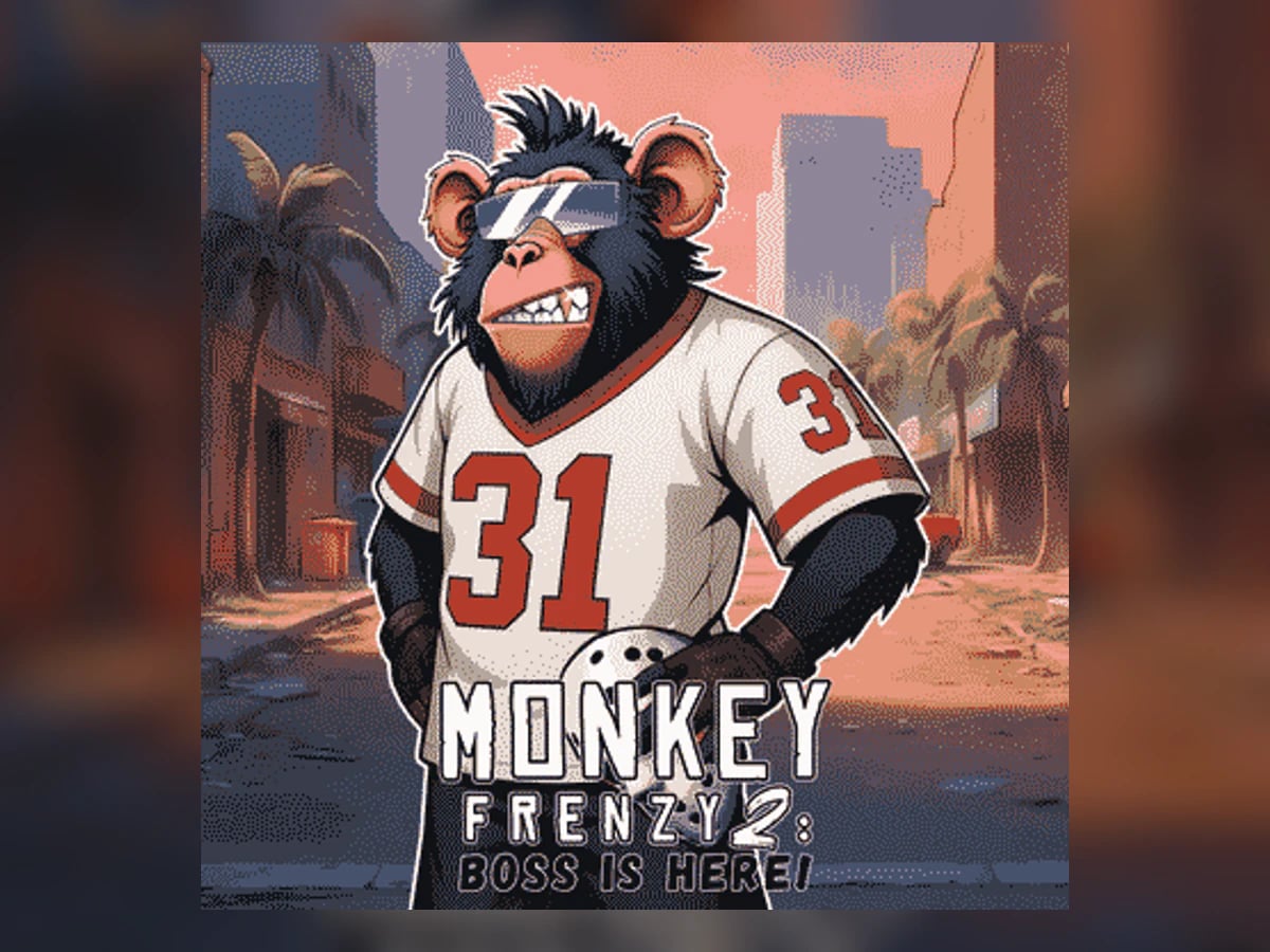 Monkey Frenzy 2: Boss is Here! slot game artwork