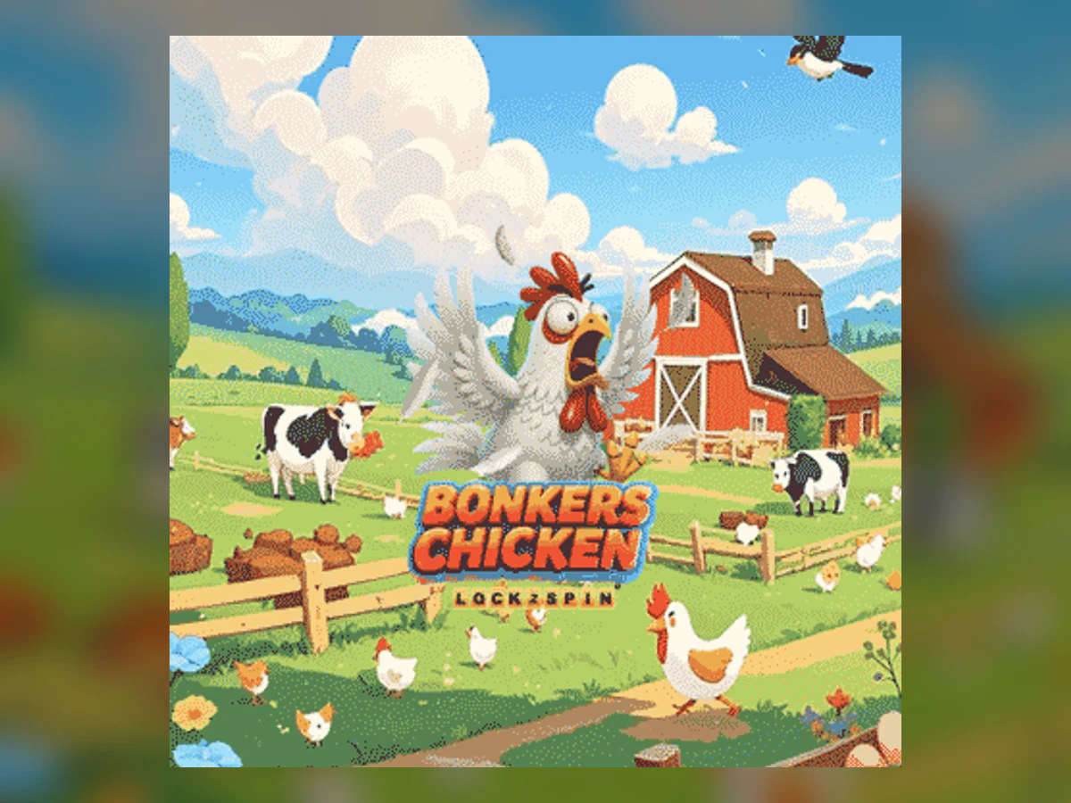 Bonkers Chicken slot game artwork