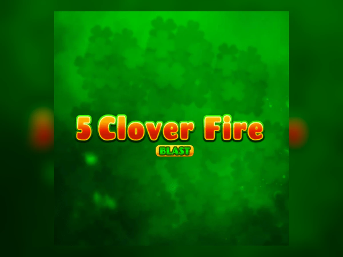 5 Clover Fire Blast slot game artwork