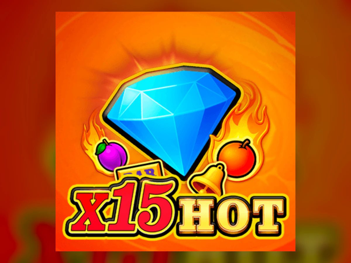X15 HOT slot game artwork