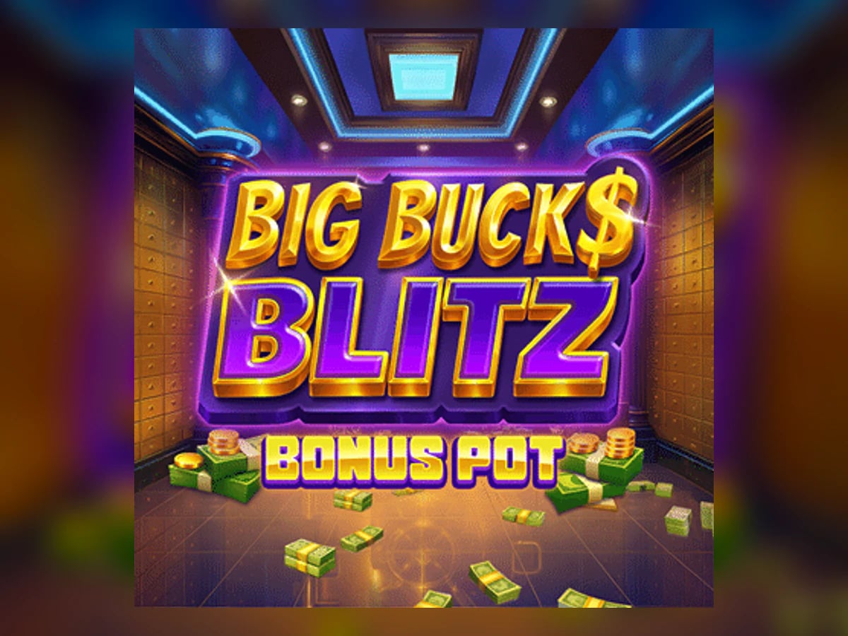 Big Bucks Blitz Bonus Pot slot game artwork