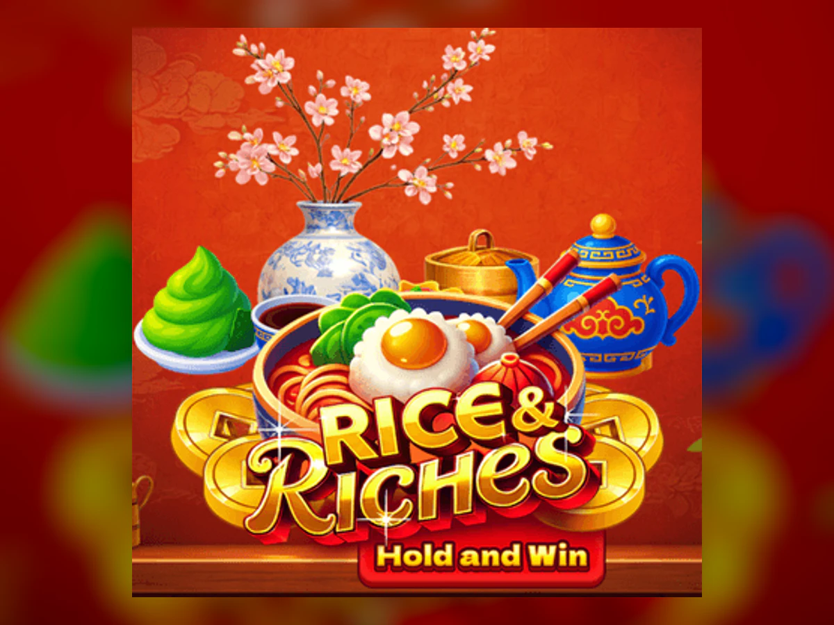 Rice and Riches Hold and Win slot game artwork