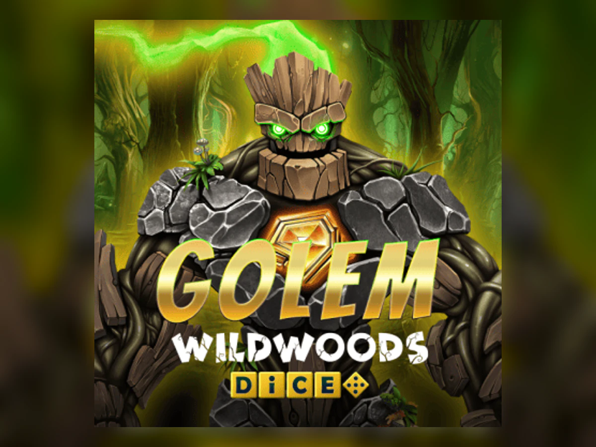 Golem Wildwoods Dice slot game artwork