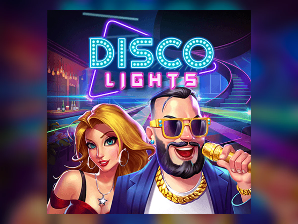 Disco Lights slot game artwork