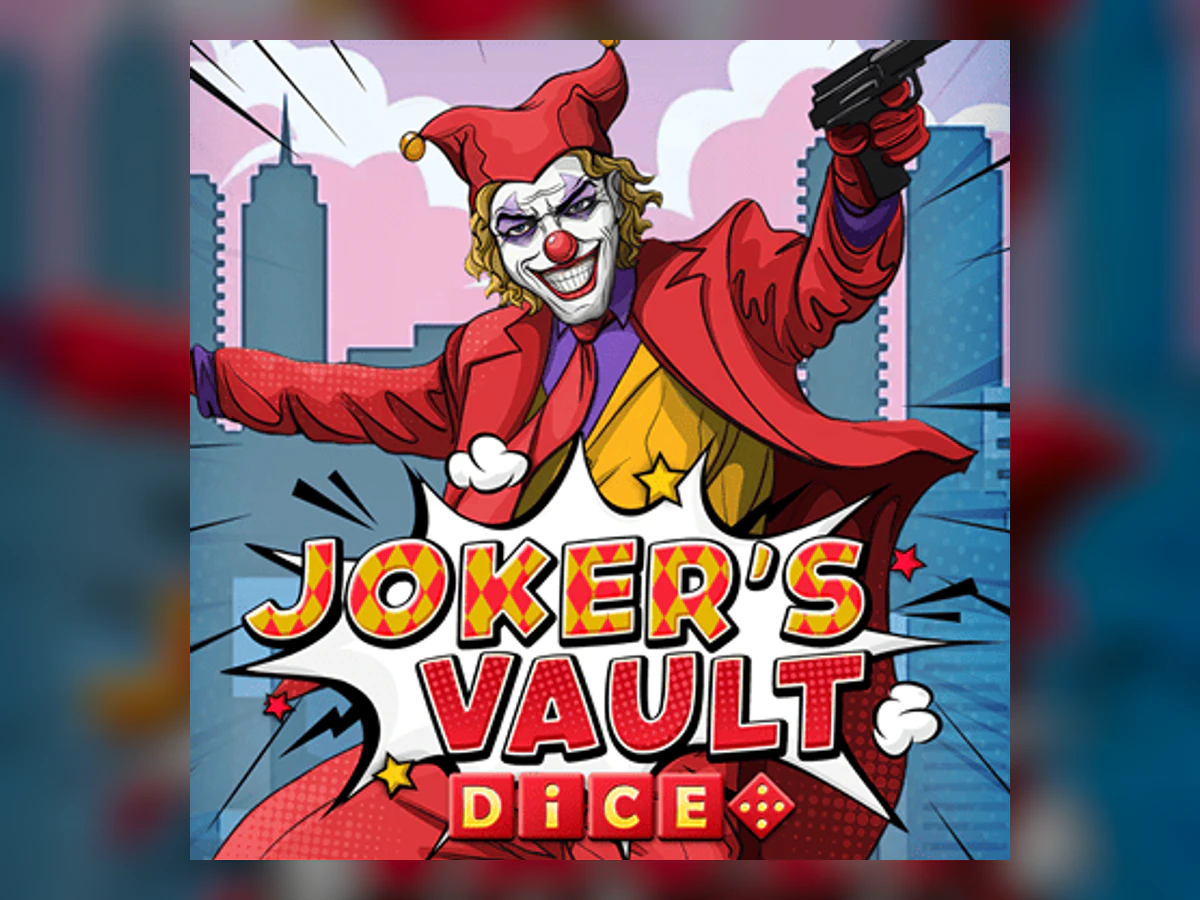 Joker's Vault Dice slot game artwork