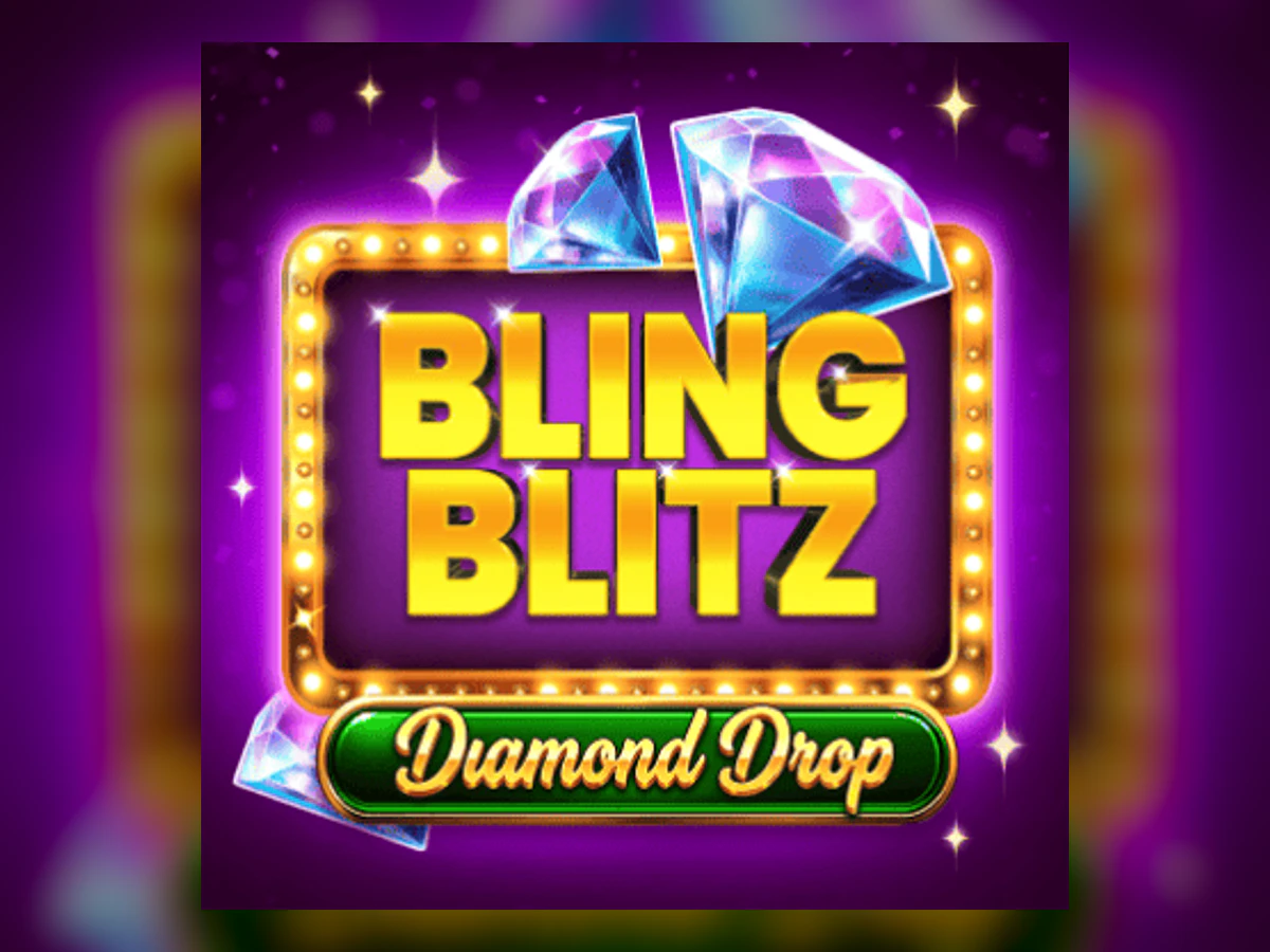 Bling Blitz Diamond Drop slot game artwork