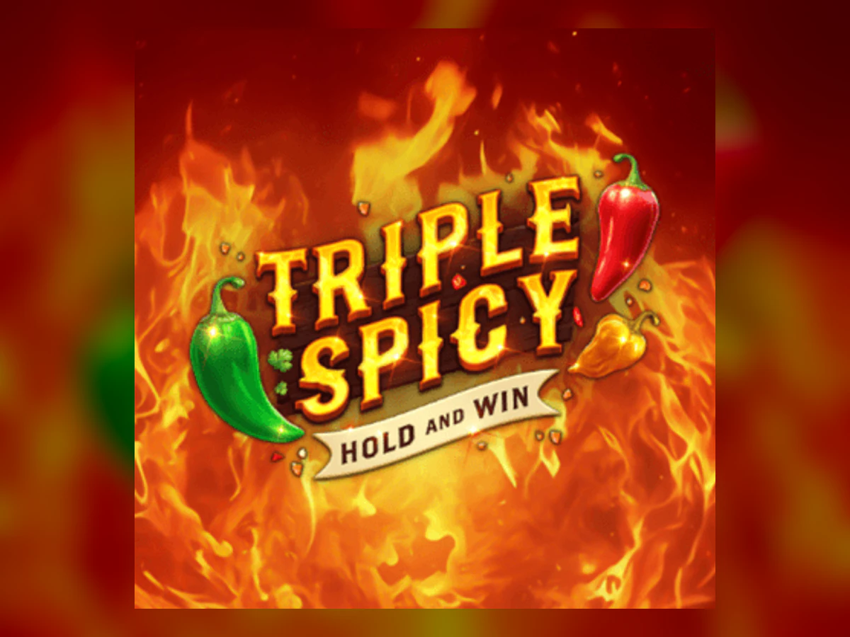 Triple Spicy Hold and Win slot game artwork