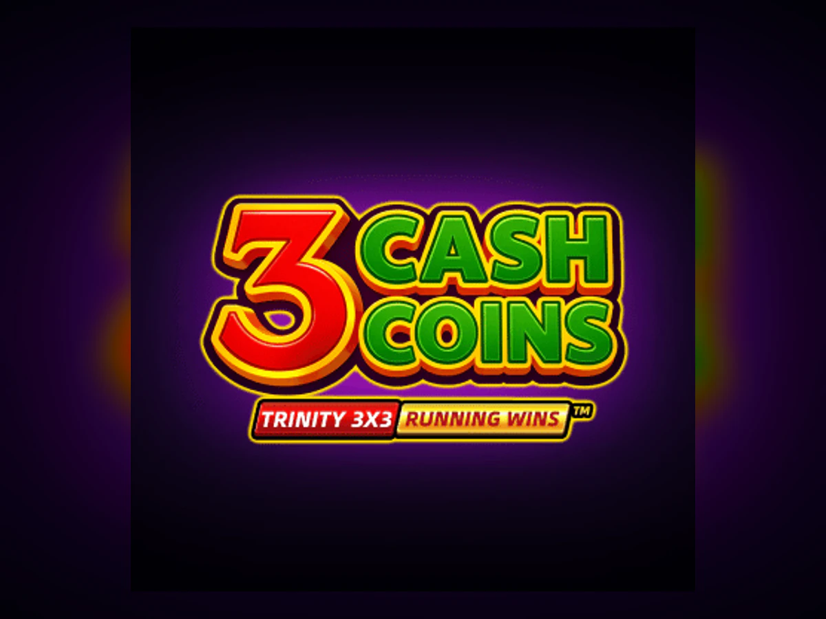 3 Cash Coins RUNNING WINS slot game artwork