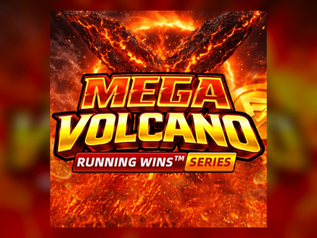 Mega Volcano: RUNNING WINS slot game artwork