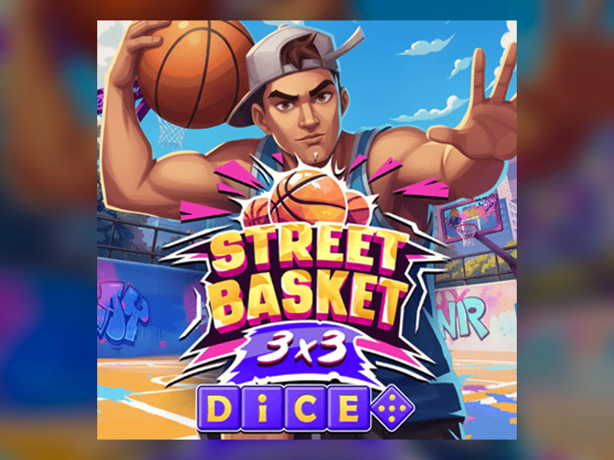 Street Basket 3x3 Dice slot game artwork