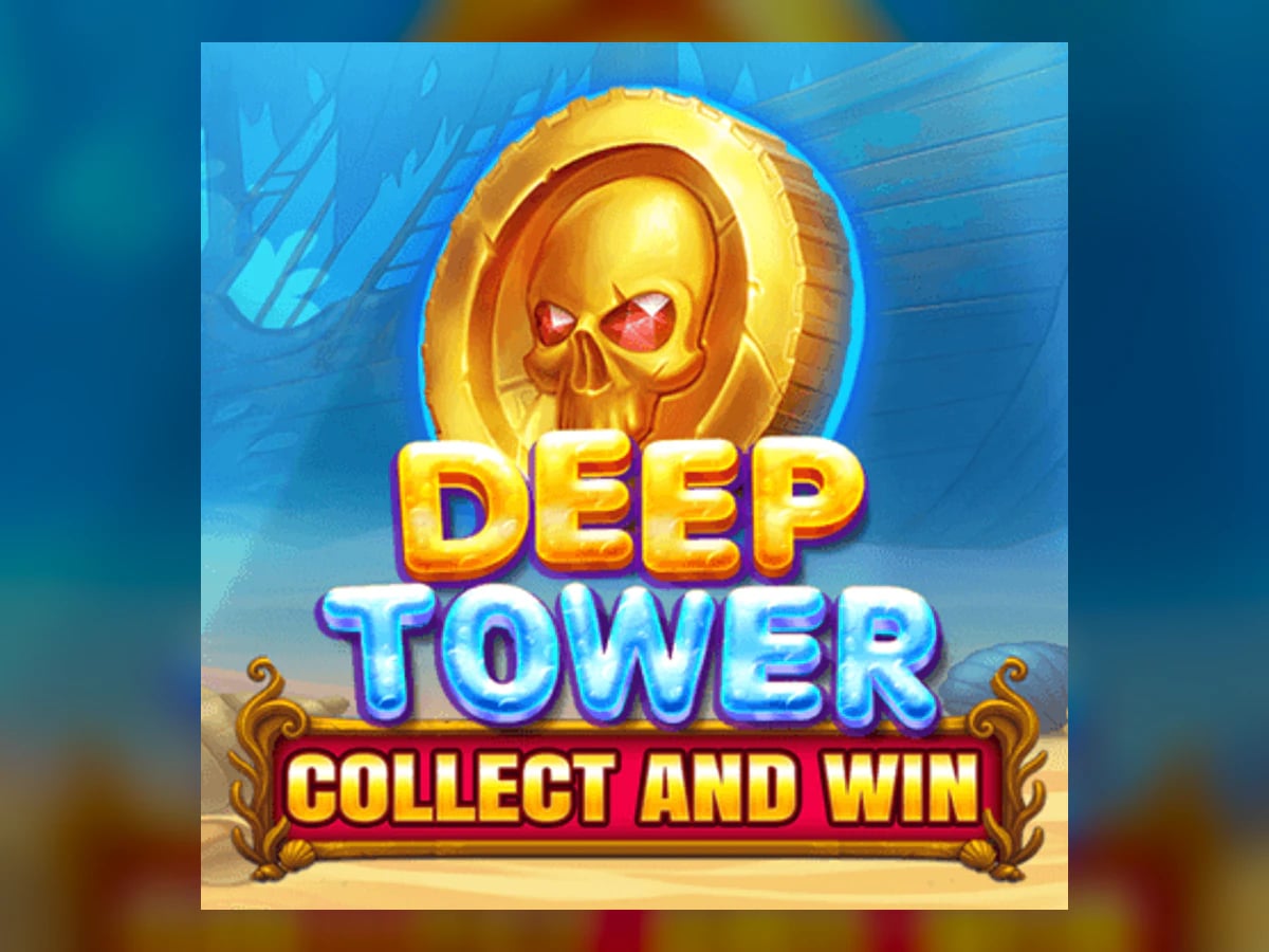 Deep Tower Collect And Win slot game artwork