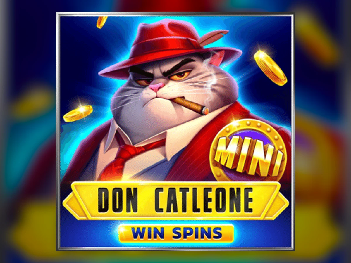 Don Catleone Win Spins slot game artwork