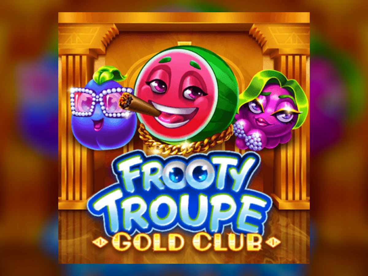 Frooty Troupe Gold Club slot game artwork