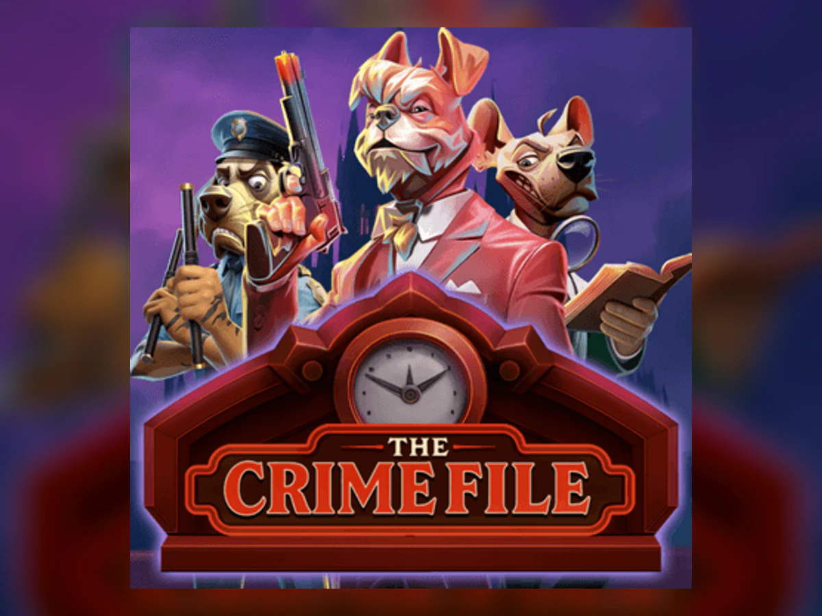 The Crime File slot game artwork