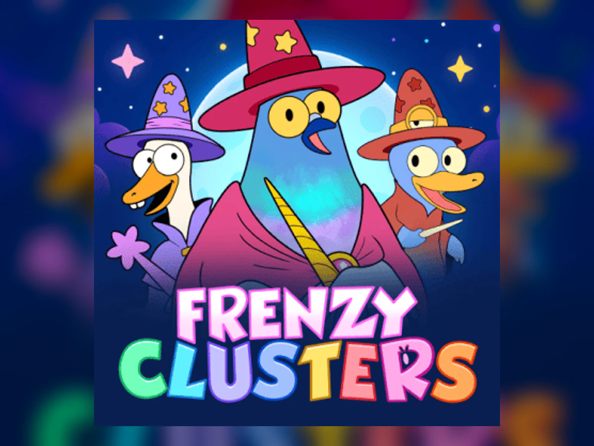 Frenzy Clusters slot game artwork