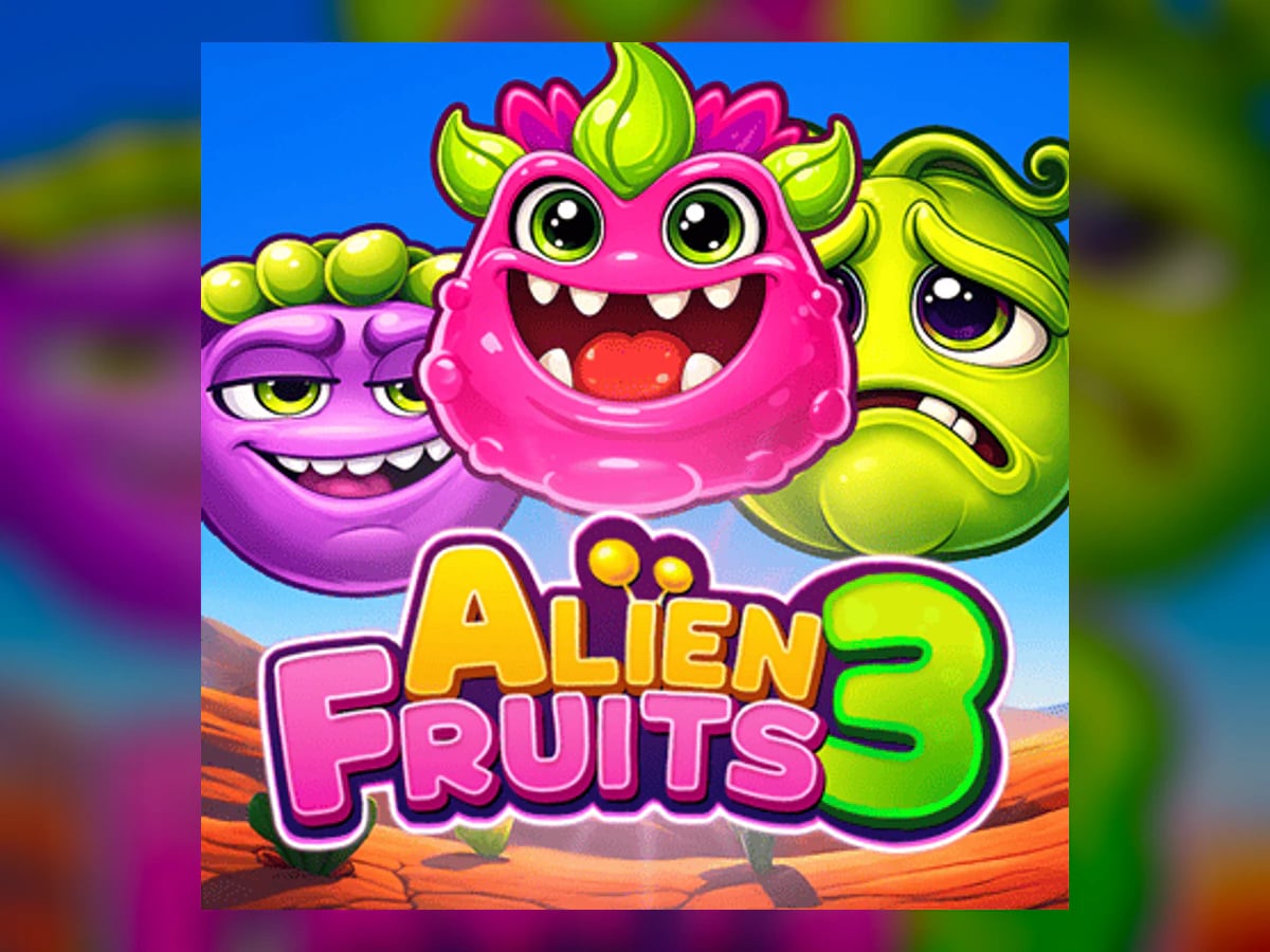 Alien Fruits 3 slot game artwork