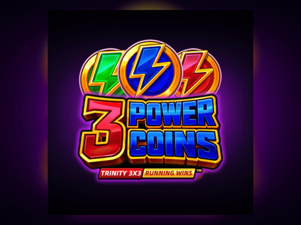 3 Power Coins: RUNNING WINS slot game artwork