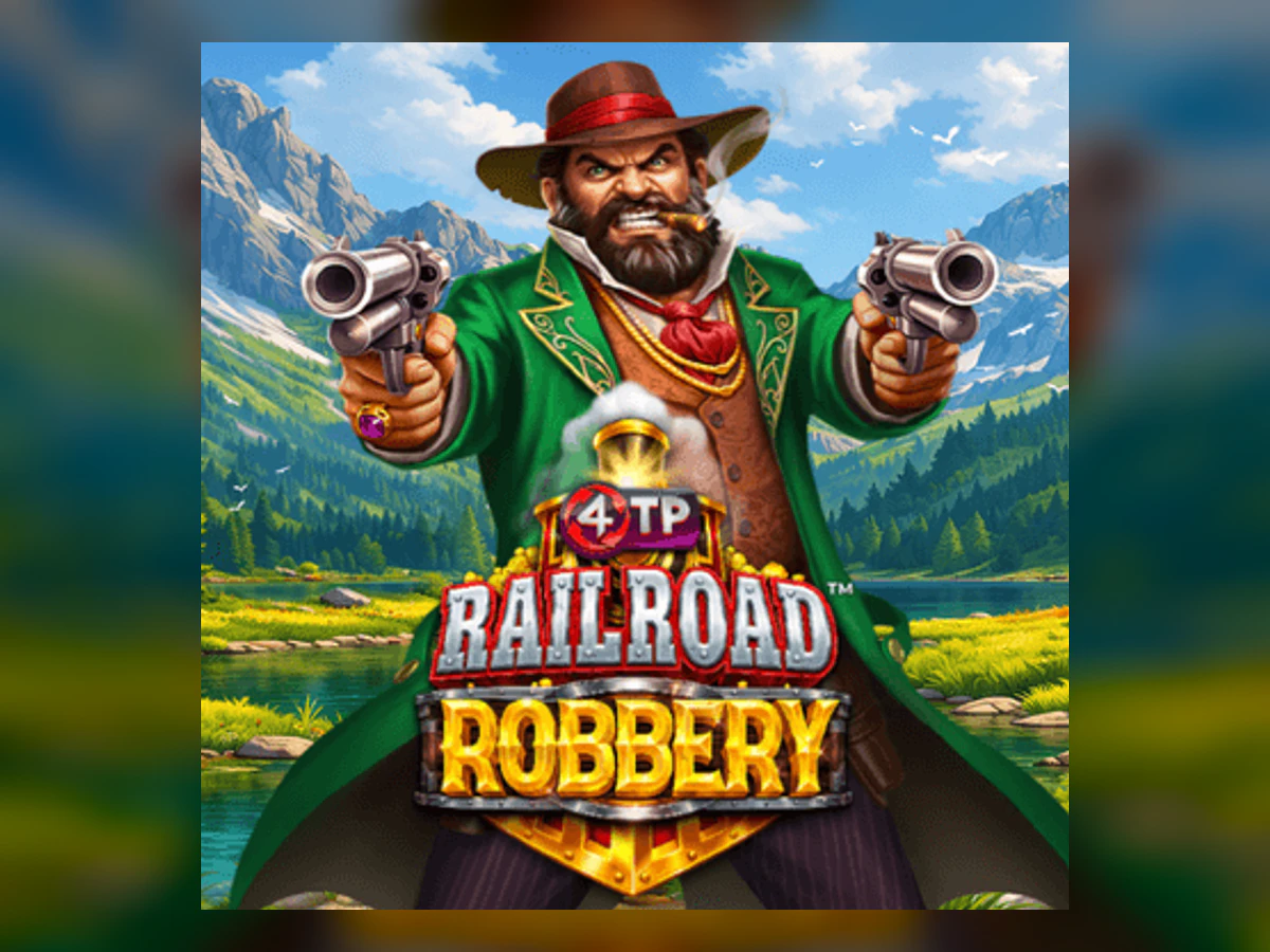 4TP Railroad Robbery slot game artwork