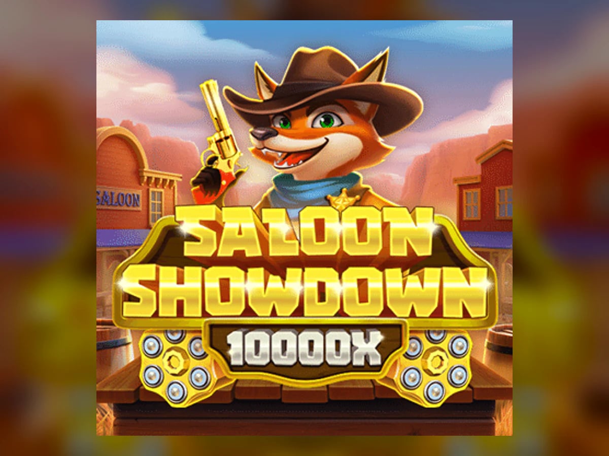 Saloon Showdown 10,000x slot game artwork