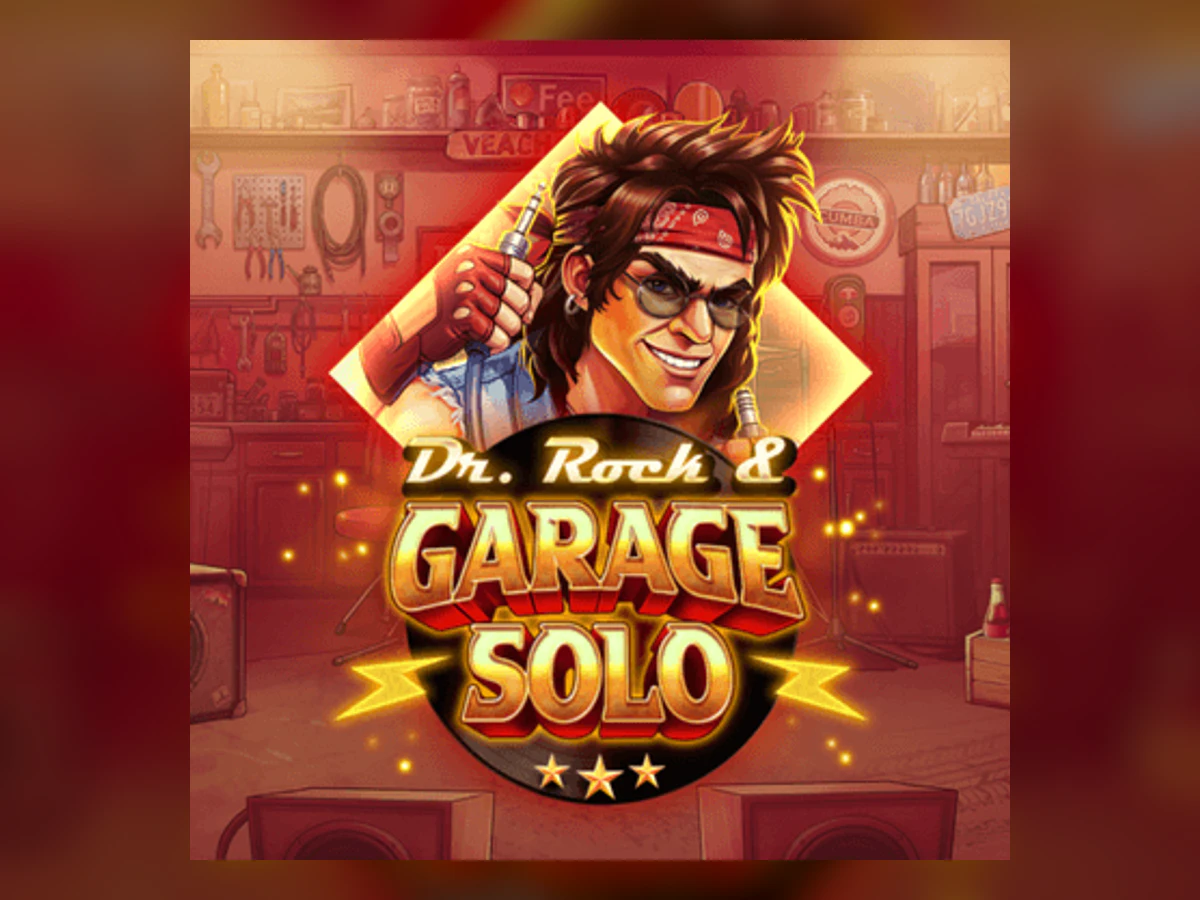 Dr. Rock & Garage Solo slot game artwork