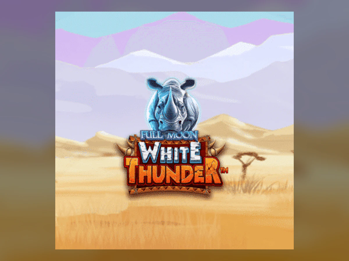 Full Moon: White Thunder slot game artwork