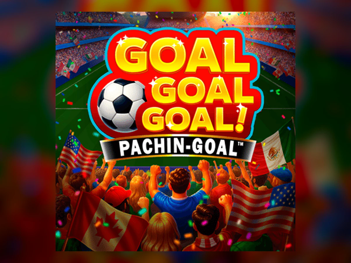 Goal Goal Goal: Pachin-Goal slot game artwork