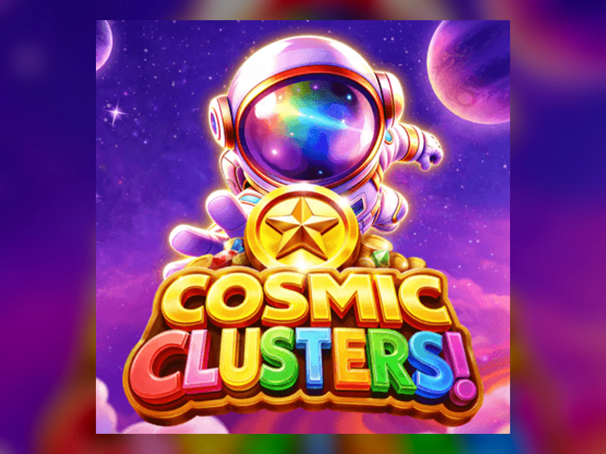 Cosmic Clusters! slot game artwork