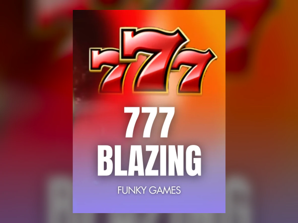 777 Blazing slot game artwork