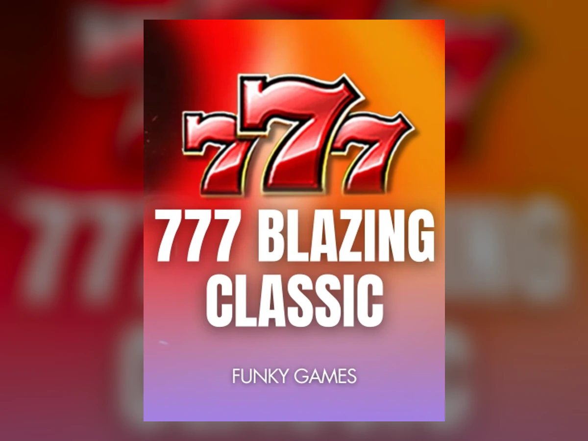 777 Blazing Classic slot game artwork