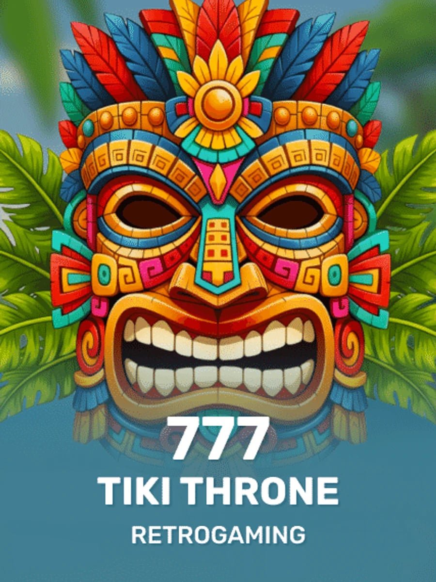 777 - Tiki Throne slot game artwork