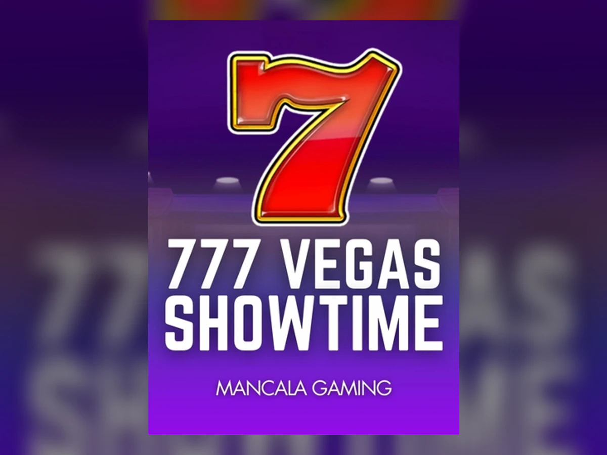777 Vegas Showtime slot game artwork