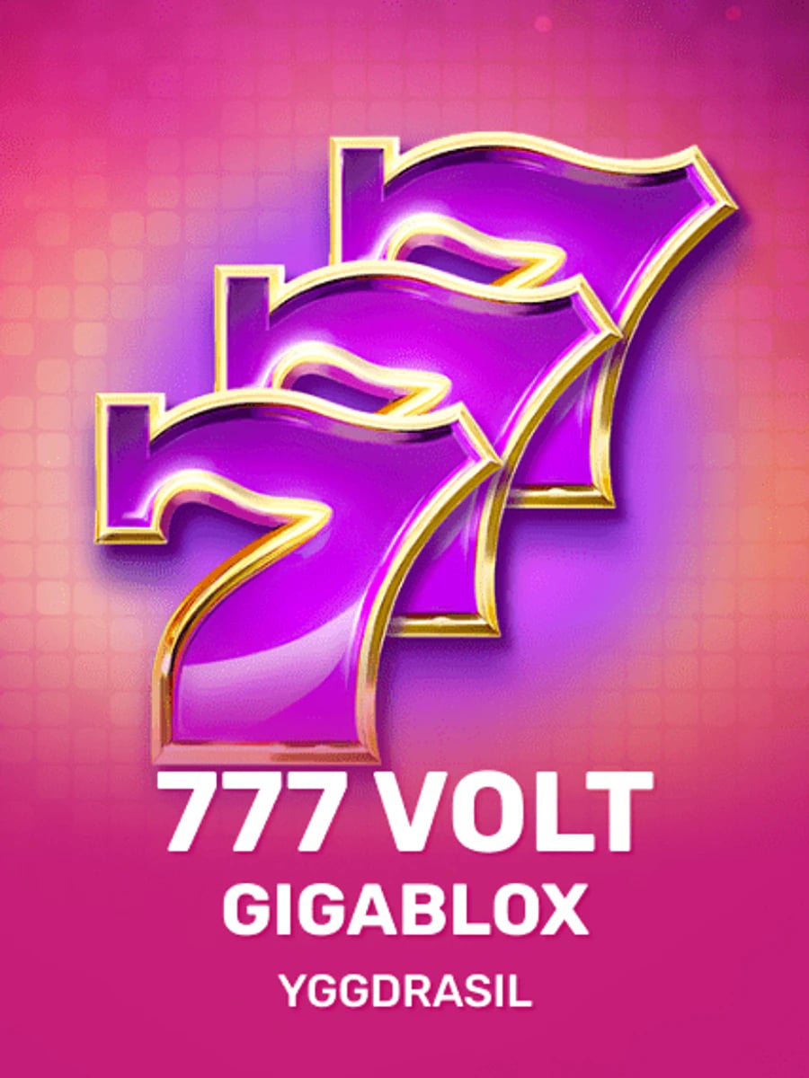 777 Volt GigaBlox slot game artwork