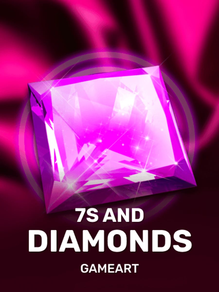 7s and Diamonds slot game artwork