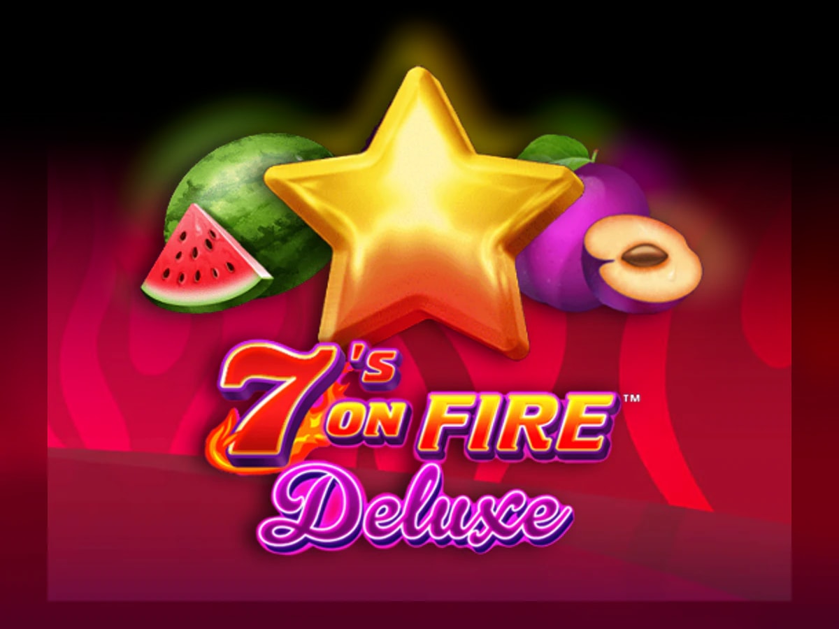 7s on Fire Deluxe slot game artwork