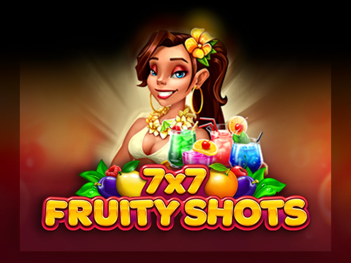 7x7 Fruity Shots slot game artwork