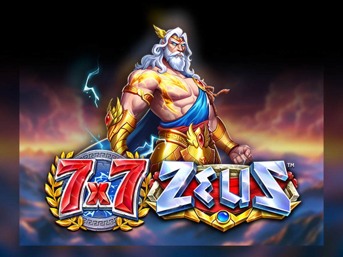 7x7 Zeus slot game artwork