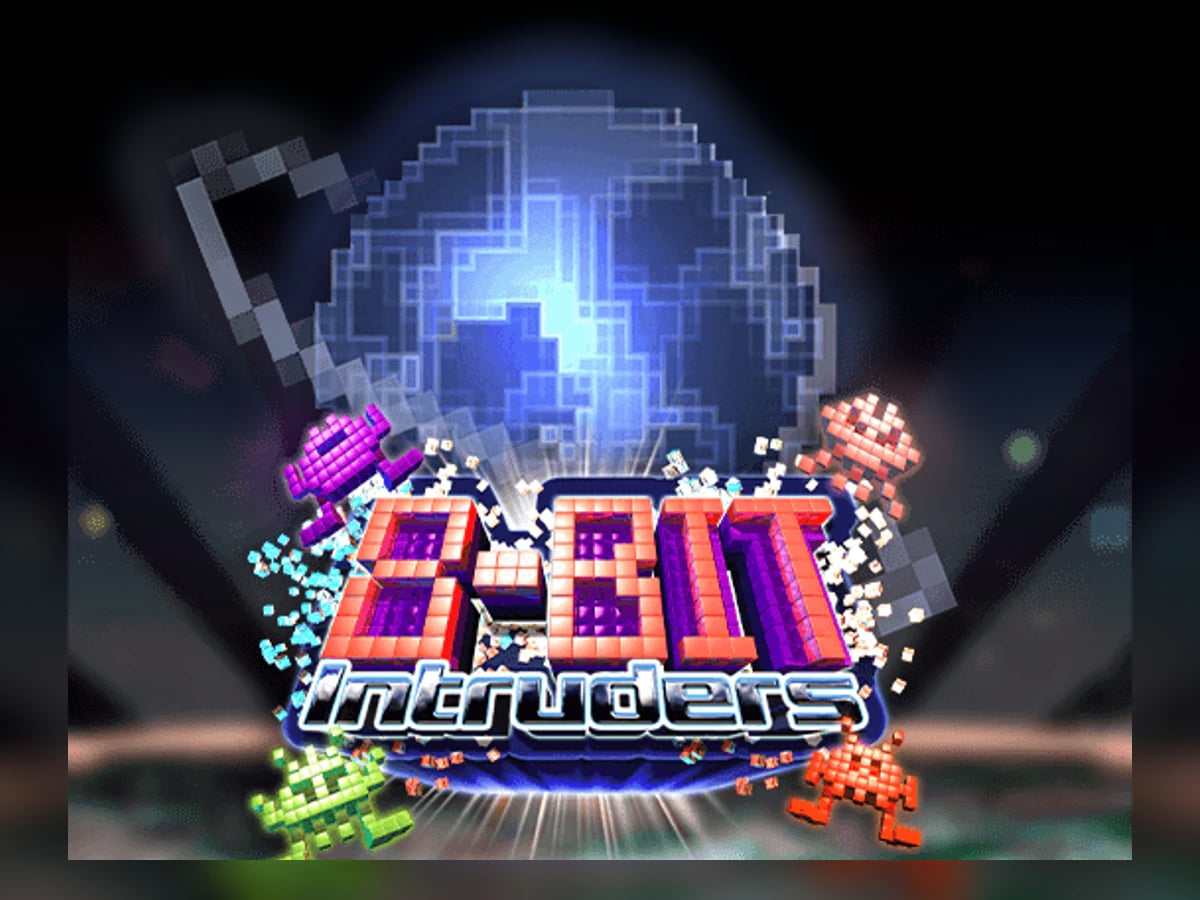 8 Bit Intruders slot game artwork