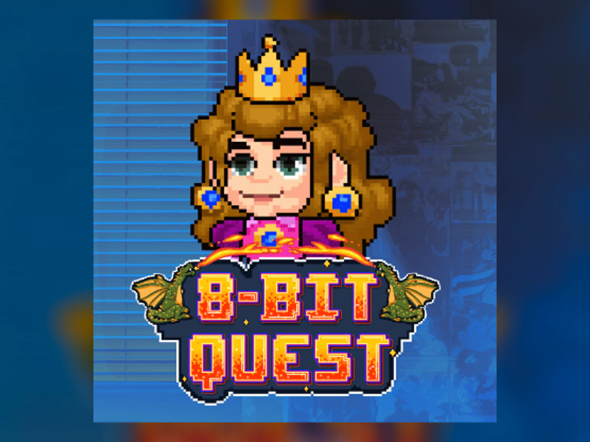 8-Bit Quest slot game artwork