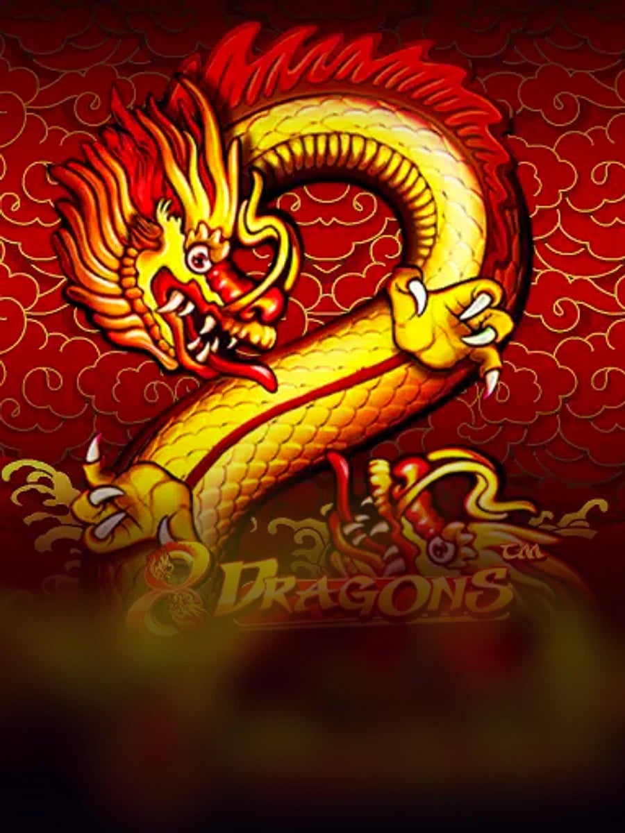 8 Dragons slot game artwork