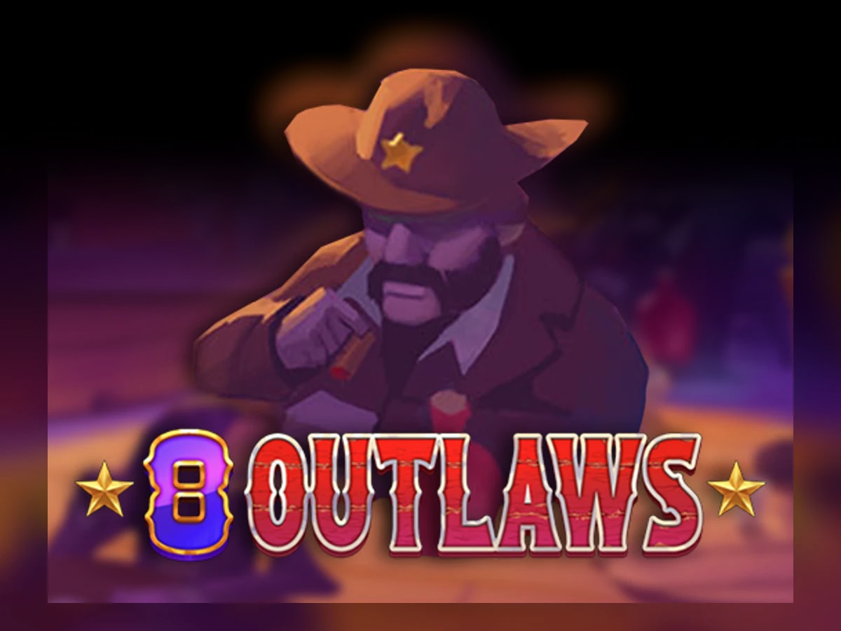 8 Outlaws slot game artwork