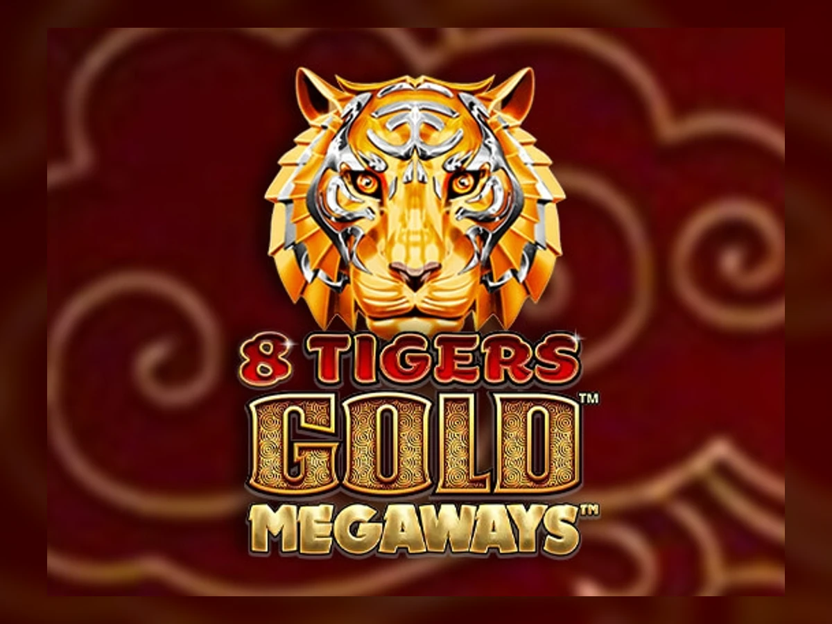 8 Tigers Gold Megaways slot game artwork