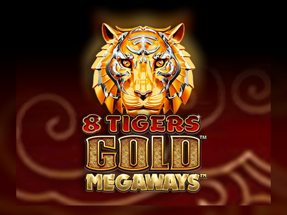 8 Tigers Gold Megaways slot game artwork