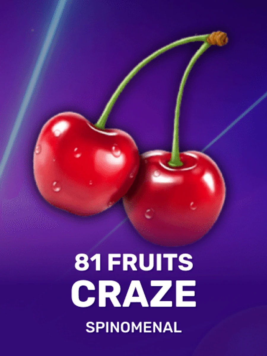 81 Fruits Craze slot game artwork