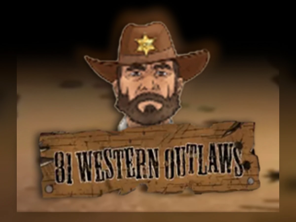 81 Western Outlaws slot game artwork