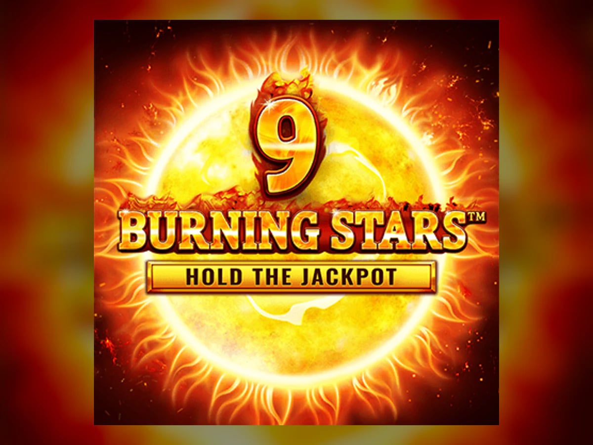 9 Burning Stars slot game artwork